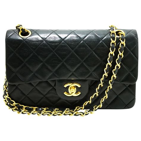 chanel handtasche schwarz klein|farfetch Chanel handtaschen.